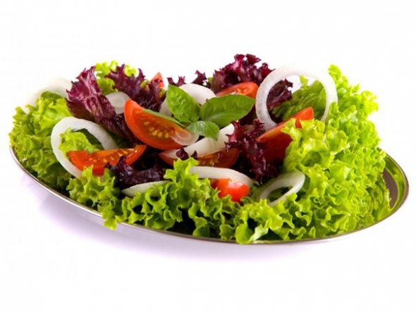 Простые зеленые салаты с салатом. Рецепты