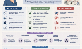 Инфографика когнитивное искажение Чрезмерное обобщение