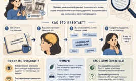 Инфографика когнитивное искажение Иллюзия частотности